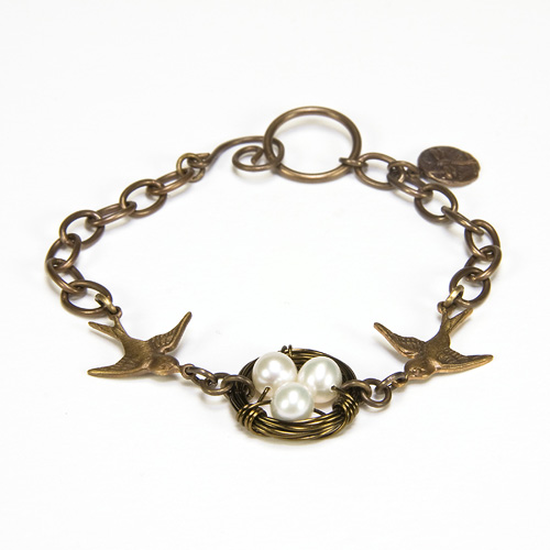 White Bird's Nest Bracelet