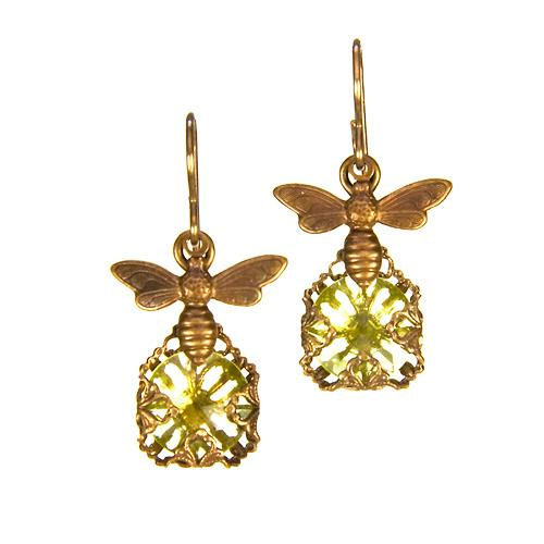 Honey Bee Earrings