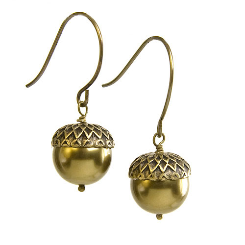 Acorn Earrings