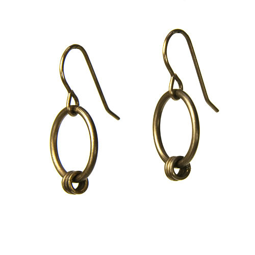 Simple Circle Earrings