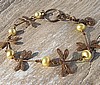 Freshwater Pearl Dragonfly Bracelet