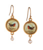 Secret Garden Gold Earrings - Robin