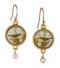 Secret Garden Gold Earrings - Yellow Finch