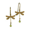 Serpentine Dragonfly Earrings - 4mm