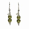 Swarovski Pearl-Two Peas in a Pod Earrings