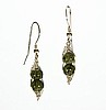 Russian Serpentine Two Pod- Peapod Earrings