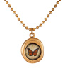 Secret Garden Gold Necklace - Butterfly