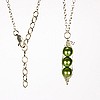 Three Peas in a Pod - Freshwater Pearl  Necklace