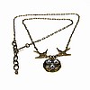 Birds Nest Necklace - Two Birds