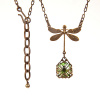Bejeweled Dragonfly Necklace - Small