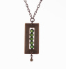 Pearl Nouveau Necklace- Green