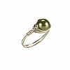 Swarovksi Pearl Ring- Peapod Green